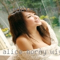 Alice, horny wives